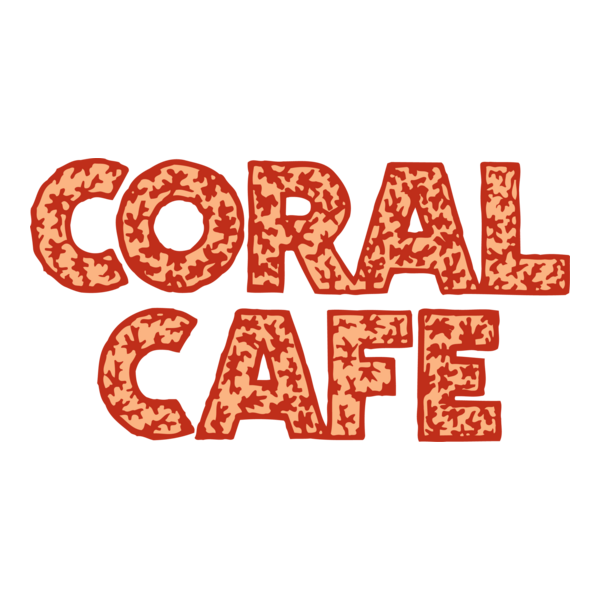 Coral Cafe Logo PNG Vector