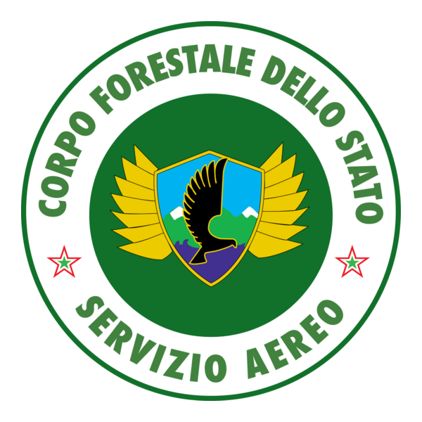 corpo forestale servizio aereo Logo PNG Vector