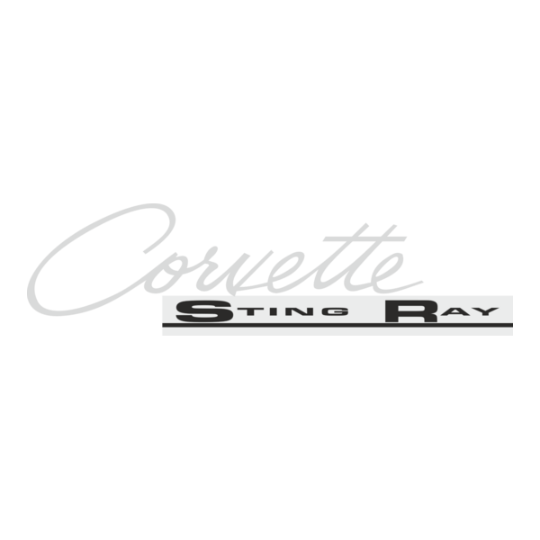 Corvette Sting Ray Logo PNG Vector