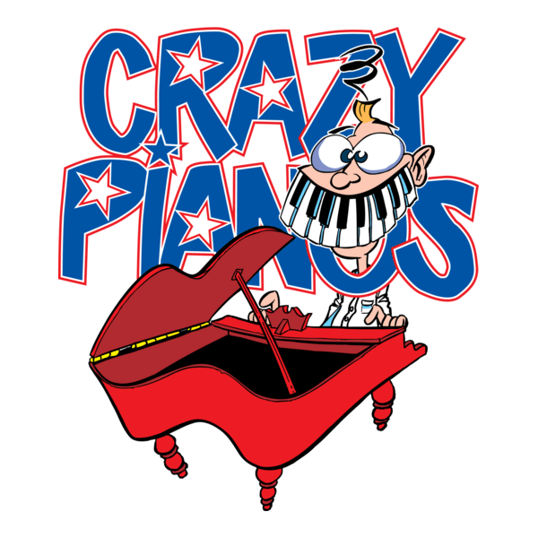 Crazy Pianos Logo PNG Vector