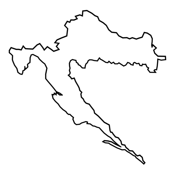 croatia map Logo PNG Vector