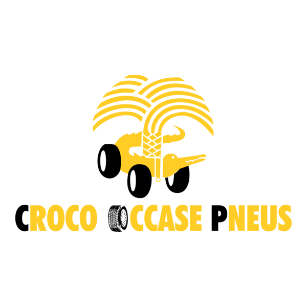 Croco Occase Pneus Logo PNG Vector
