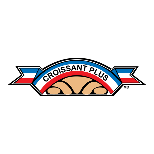 Croissant Plus Logo PNG Vector