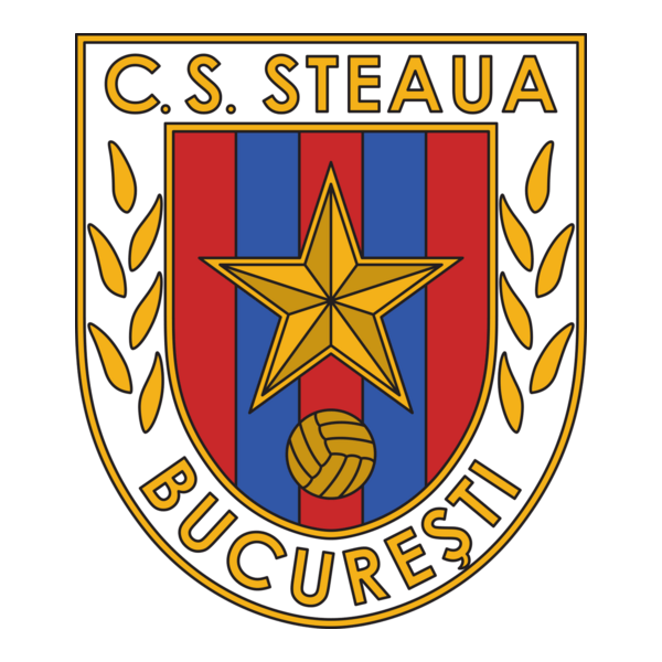 CS Steaua Bucuresti 60's - early 70's Logo PNG Vector