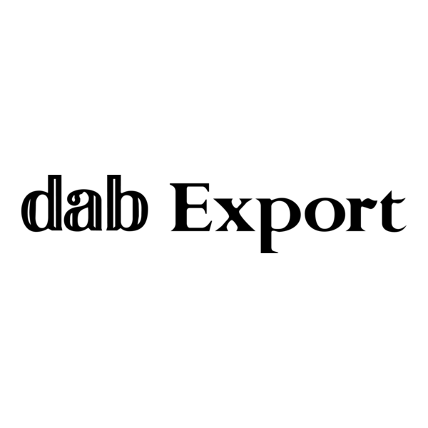 DAB Export Logo PNG Vector