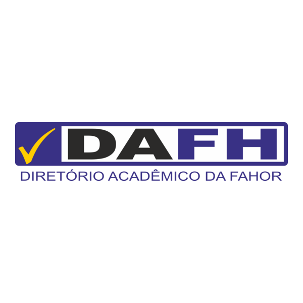 DAFH - Diretório Acadêmico da FAHOR Logo PNG Vector