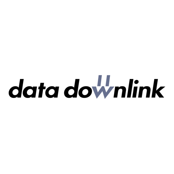 Data Downlink Logo PNG Vector