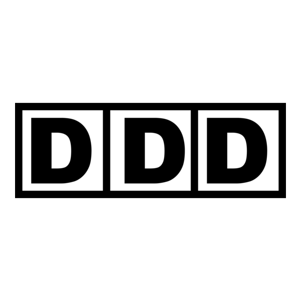 DDD Logo PNG Vector