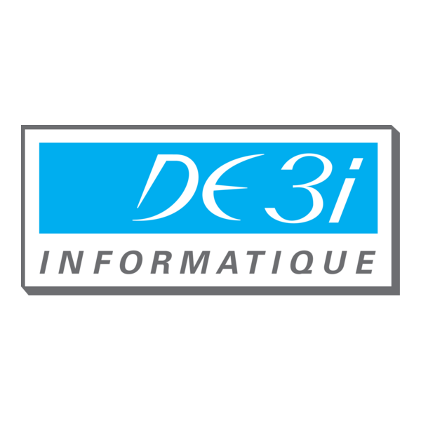 DE 3i informatique Logo PNG Vector