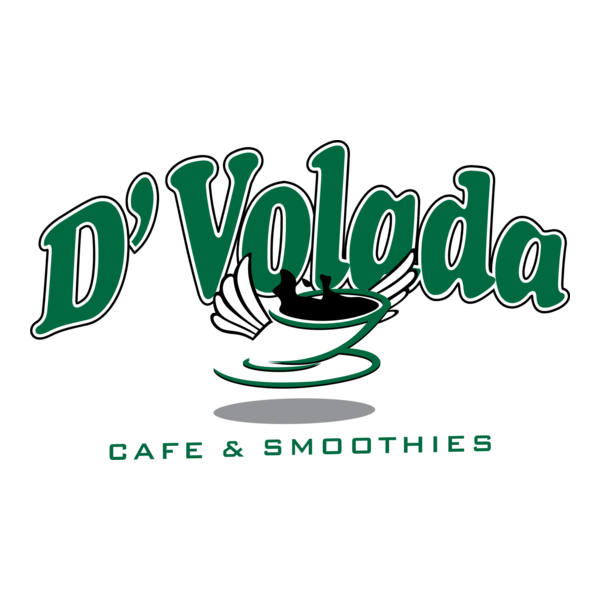DE VOLADA CAFE Logo PNG Vector