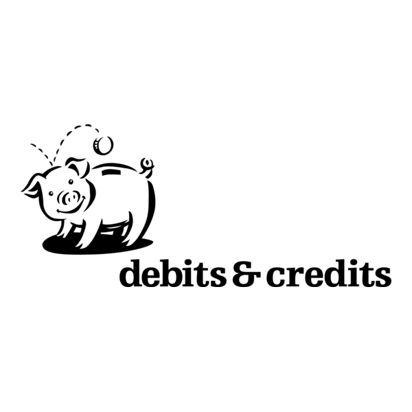 Debits & Credits Logo PNG Vector