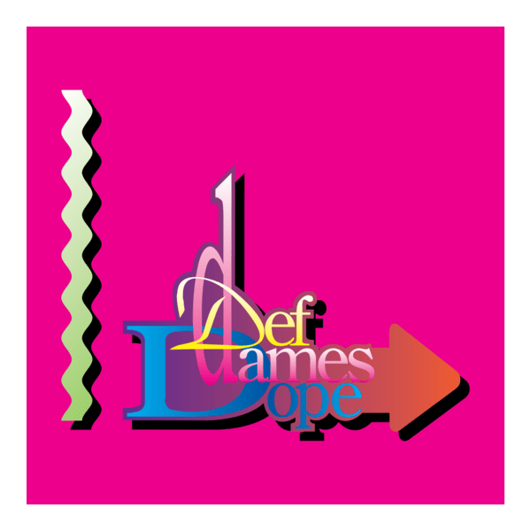 Def Dames Dope Logo PNG Vector
