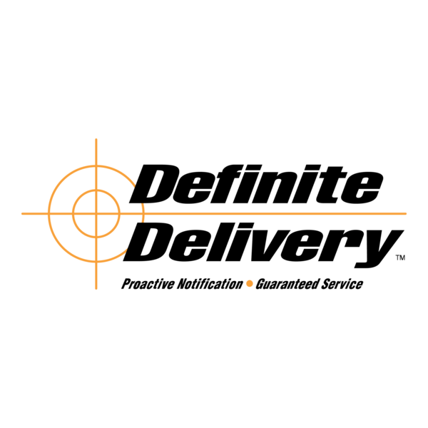 Definite Delivery Logo PNG Vector