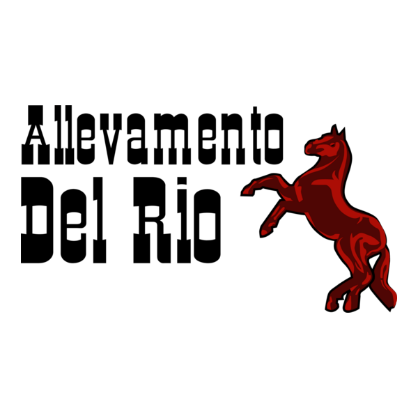 Del Rio Allevamento Logo PNG Vector