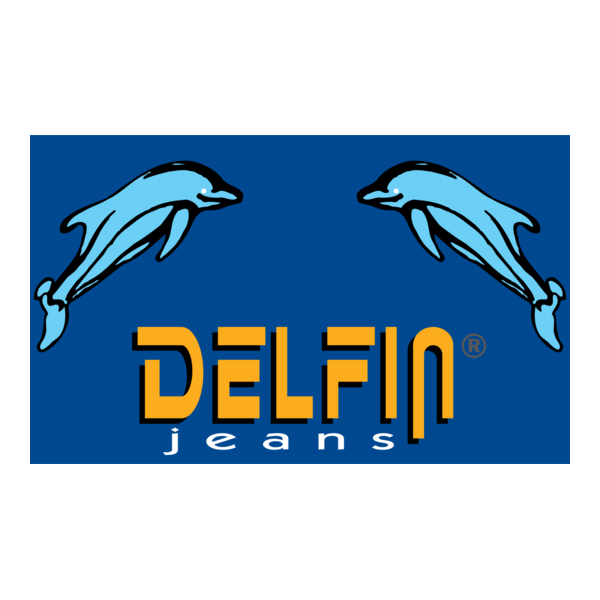 Delfin Jeans Logo PNG Vector
