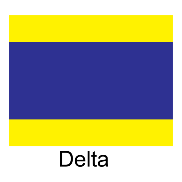 Delta Flag Logo PNG Vector