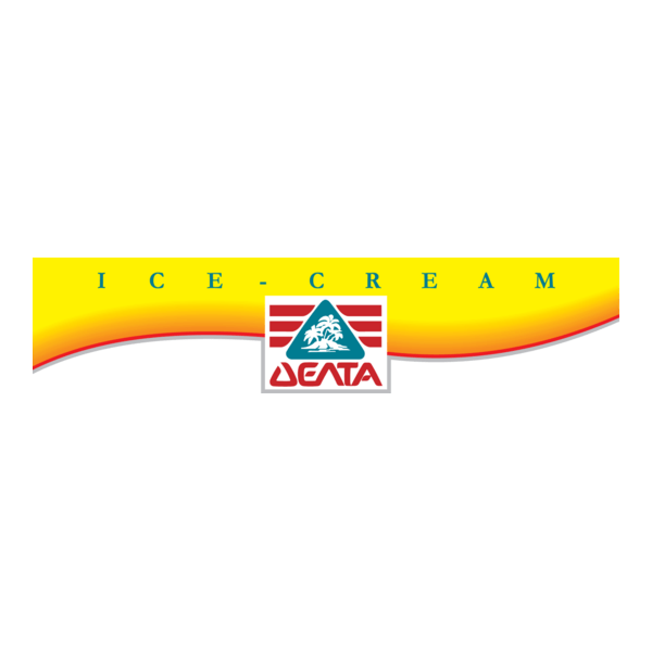 Delta Ice Cream Logo PNG Vector