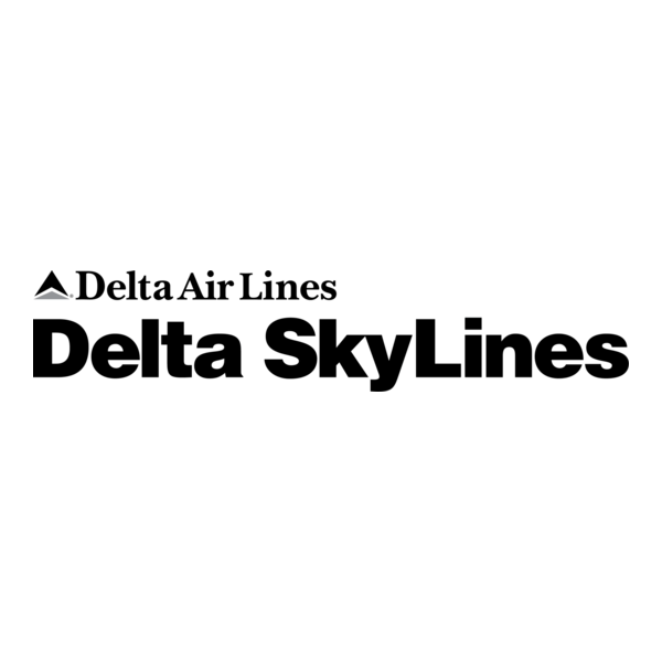 Delta SkyLines Logo PNG Vector
