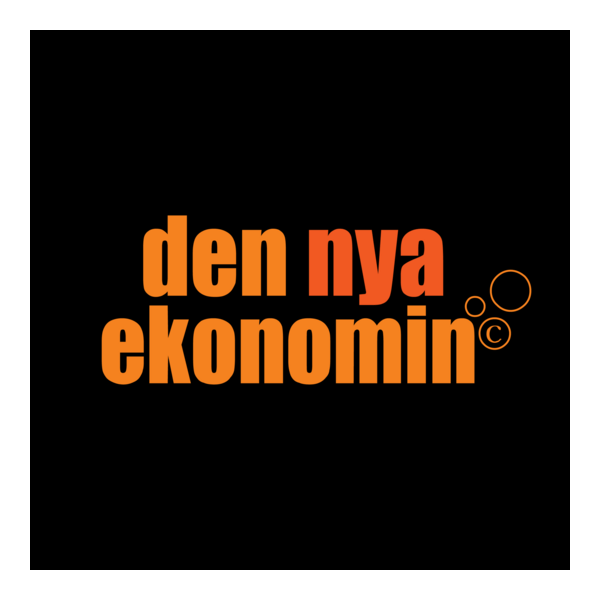 Den Nya Ekonomin Logo PNG Vector