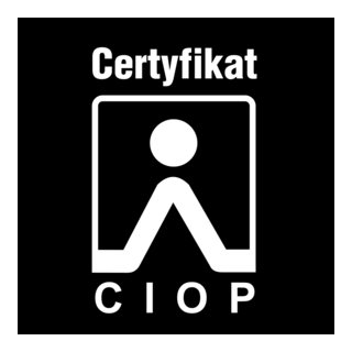 CIOP Certyfikat Logo PNG Vector