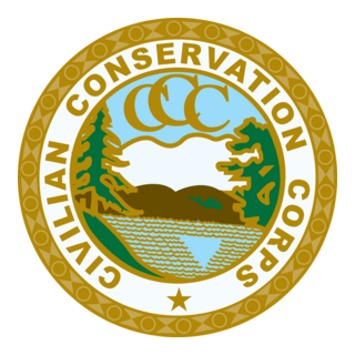 Civilian Conservation Corps Logo PNG Vector