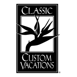 Classic Custom Vacations Logo PNG Vector