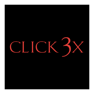 Click 3X Logo PNG Vector