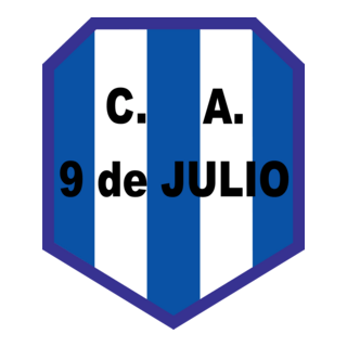 Club Atletico 9 de Julio de Manuel Ocampo Logo PNG Vector