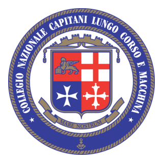 Colleggio Capitani Lungo Corso & Macchina Logo PNG Vector