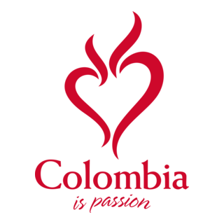 colombia es pasion _rojo Logo PNG Vector