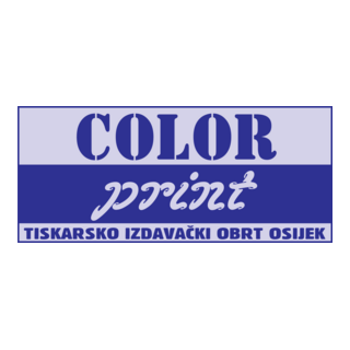COLOR Print Logo PNG Vector