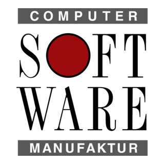 Computer Software Manufaktur Logo PNG Vector