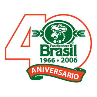 Conmemorative Panificadora Brasil Logo PNG Vector