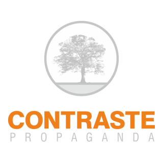 Contraste Propaganda Logo PNG Vector