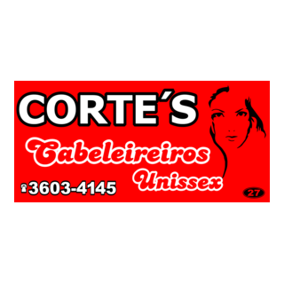 Corte's cabeleireiros Logo PNG Vector