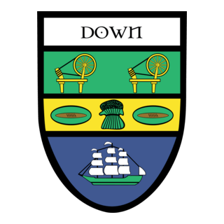 County Down Crest Logo PNG Vector