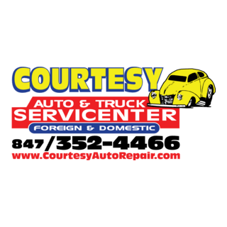 Courtesy Auto & Truck Logo PNG Vector