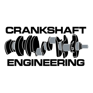 Crankshaft Engineering Logo PNG Vector