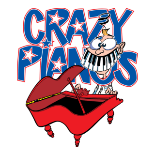 Crazy Pianos Logo PNG Vector