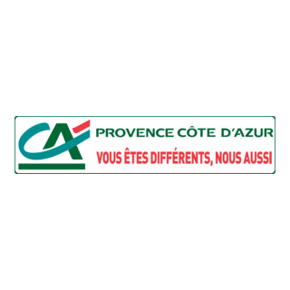 Credit agricole provence cote d'azur Logo PNG Vector