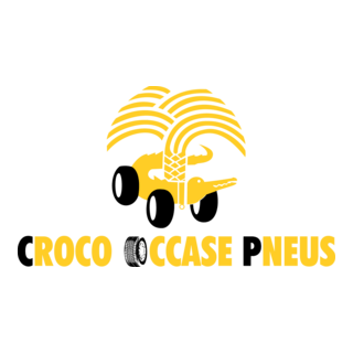 Croco Occase Pneus Logo PNG Vector