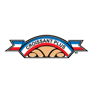 Croissant Plus Logo PNG Vector