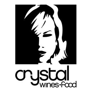 Crystal wines•food Logo PNG Vector