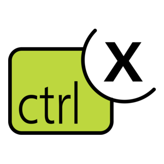Ctrl-X Logo PNG Vector