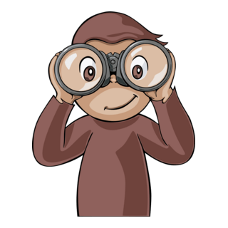 Curious George Logo PNG Vector