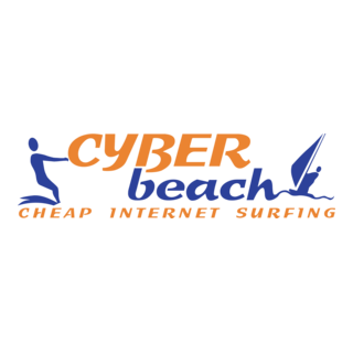 Cyber-Beach Logo PNG Vector
