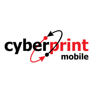 CyberPrint Mobile Logo PNG Vector