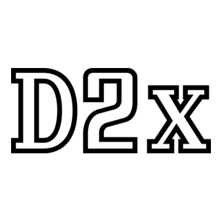 D2x Logo PNG Vector