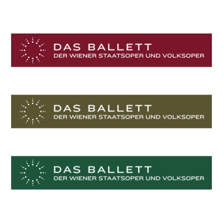 Das Ballet der Wiener Staatsoper und Volksoper Logo PNG Vector