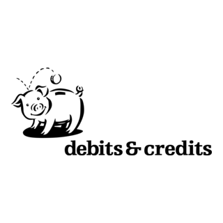 Debits & Credits Logo PNG Vector